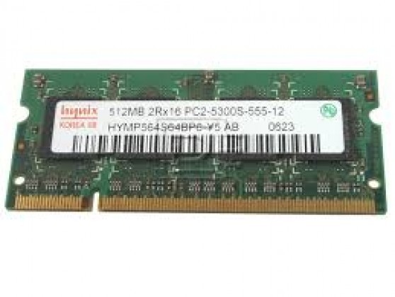 Hynix 512MB DDR2 RAM PC2-5300 Laptop SODIMM